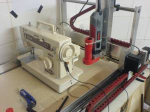 sewing machine to cnc machine